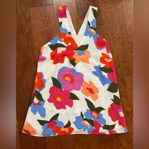 Crosby by Mollie Burch Floral V-Neck Women's Top